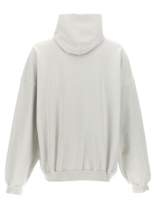 White Cotton Sweatshirt