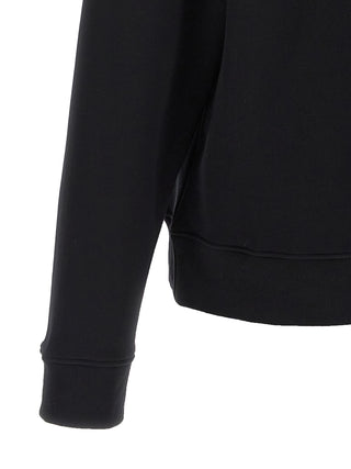 Black Cotton Sweatshirt