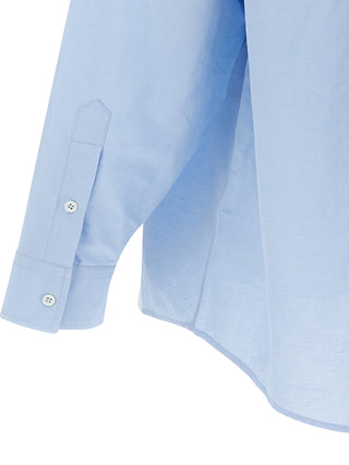 Blue Linen Blouse