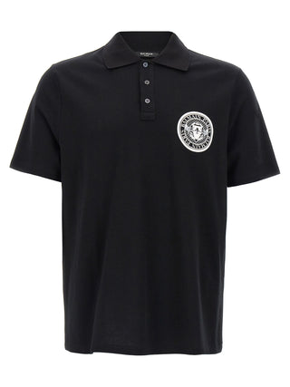 Bicolor Cotton Polo Shirt
