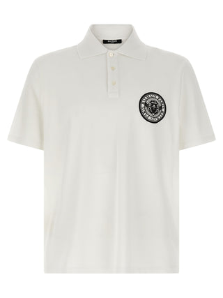 Bicolor Cotton Polo Shirt