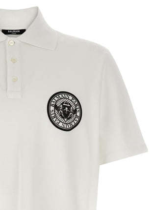 Bicolor Cotton Polo Shirt