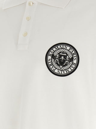 Bicolor Cotton Polo Shirt
