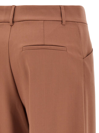 Multicolor Polyester Dress Pants