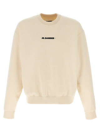 Sudadera beige de algodón