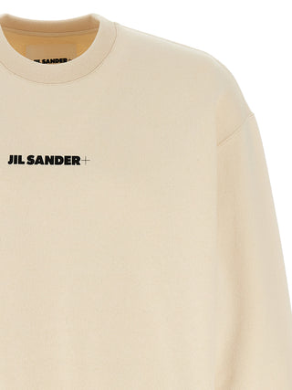 Sudadera beige de algodón