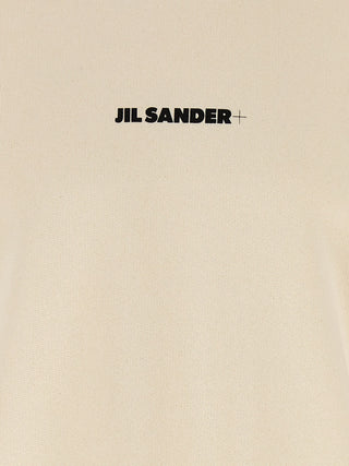 Sudadera beige de algodón