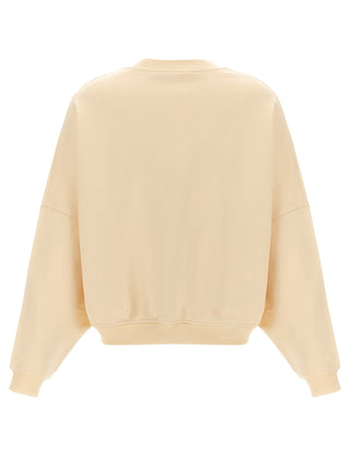 White Cotton Sweatshirt