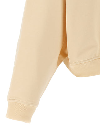 White Cotton Sweatshirt