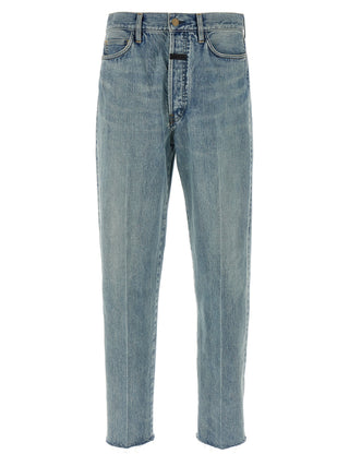 Blue Cotton Jeans Denim
