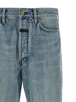 Blue Cotton Jeans Denim