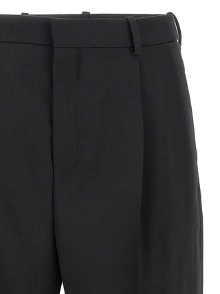 Black Wool Dress Pants