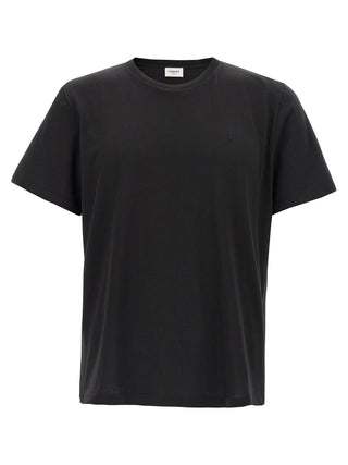 Black Cotton T-Shirt
