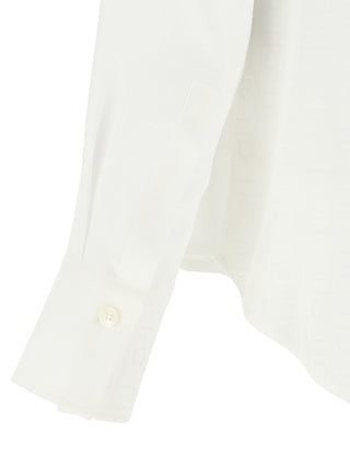 White Silk Blouse