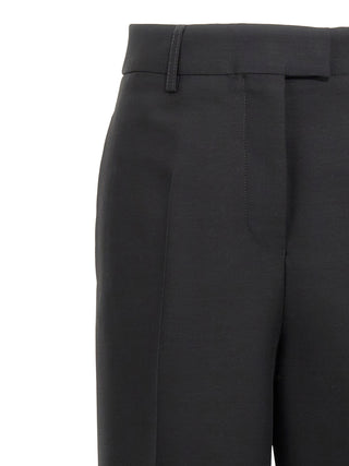 Black Viscose Dress Pants