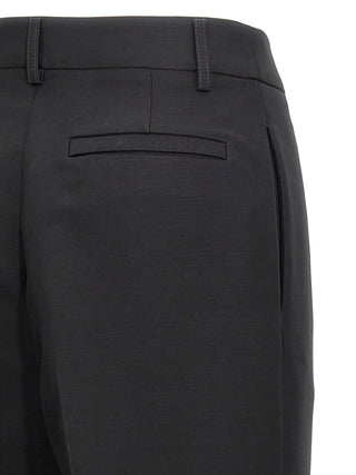 Black Viscose Dress Pants