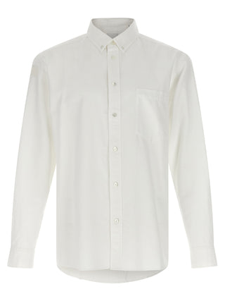 Blusa de algodón blanca