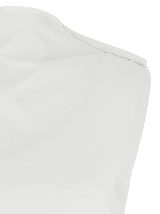 Camiseta sin mangas de algodón blanco