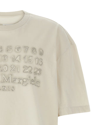 Beige Cotton T-Shirt