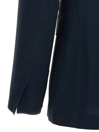 Blue Viscose Blazer