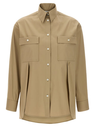 Beige Cotton Blouse