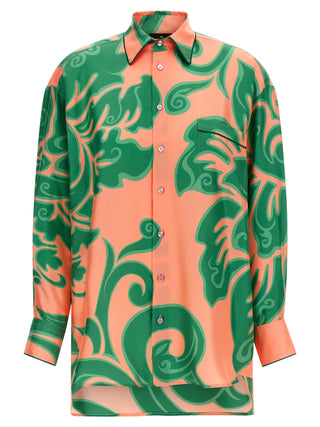 Multicolor Silk Blouse