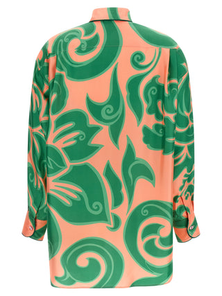 Multicolor Silk Blouse