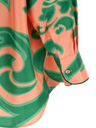 Multicolor Silk Blouse