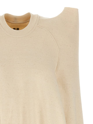 Beige Cotton Sweatshirt