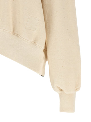 Beige Cotton Sweatshirt