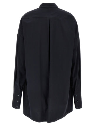 Blusa de algodón azul
