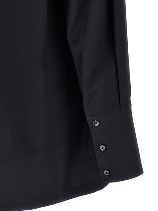 Blusa de algodón azul