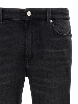 Jeans de algodón negro