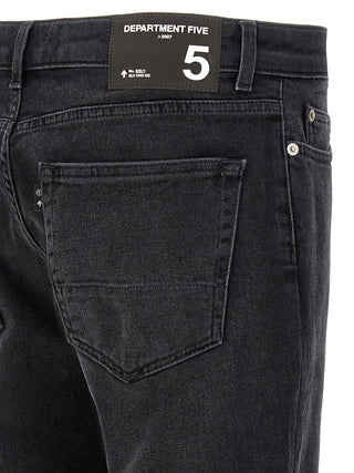 Jeans de algodón negro