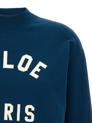 Blue Cotton Sweatshirt
