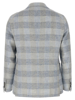 Blue Cotton Blazer