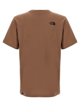 Brown Cotton T-Shirt