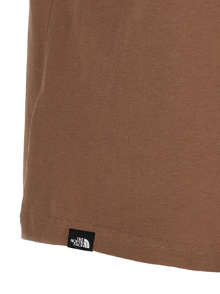 Brown Cotton T-Shirt