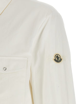 Blusa blanca de poliamida
