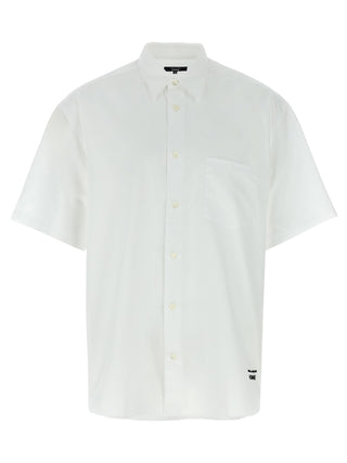 Blusa de algodón blanca