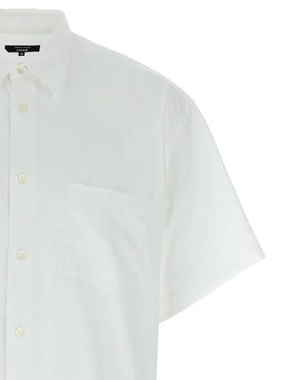 Blusa de algodón blanca