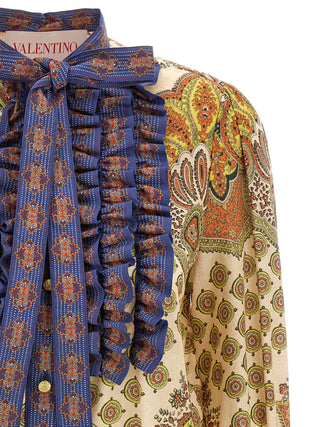 Multicolor Cotton Blouse