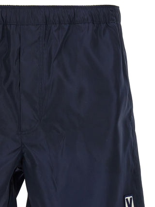 Blue Polyamide Swim Shorts