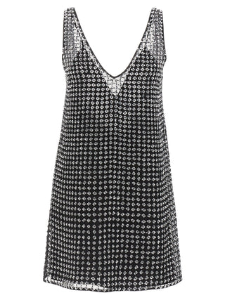 Black Silk Short Dress