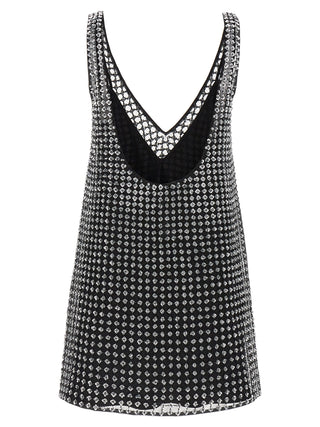 Black Silk Short Dress