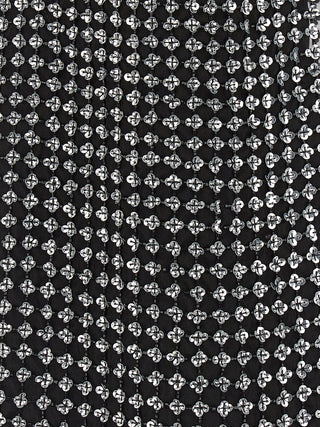 Black Silk Short Dress