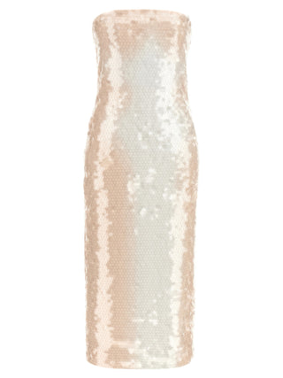 Multicolor Polyamide Midi Dress
