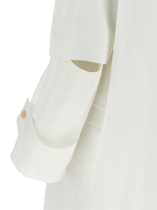 White Cotton Coat