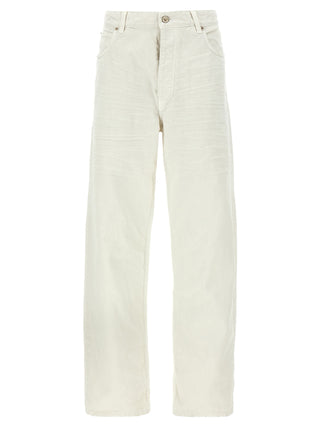 White Cotton Jeans Denim