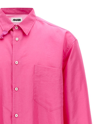 Fuchsia Polyamide Blouse